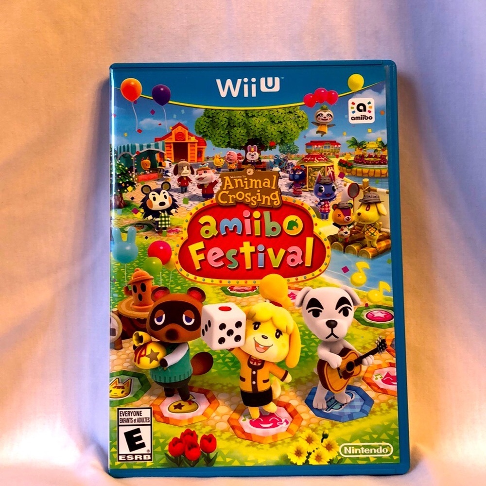 Wii U Animal Crossing amiibo Festival Video Game